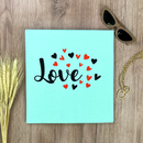 Camiseta Feminina Verde Menta Love Coração