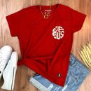 Camiseta Feminina Vermelha JESUS