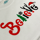 T-Shirt Infantil Branca Believe