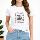 Camiseta Feminina  Branca Deus é Muito Maior 