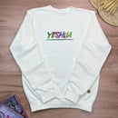 Moletom Off White Aplique Camaleão Yeshua