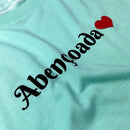 Camiseta Feminina Verde Menta Abençoada