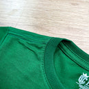 T-Shirt Infantil Verde Papai Noel Trenó