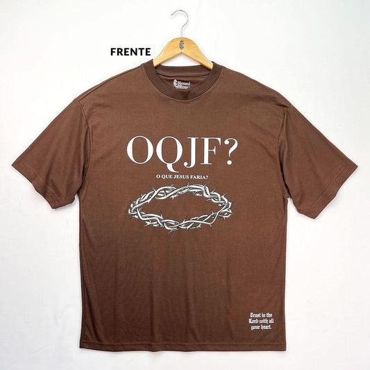 Oversized Marrom OQJF?
