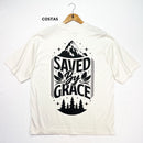 Oversized Off White Full Saved By Grace