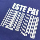 Camiseta Masculina Azul Este Pai Não Tem Preço