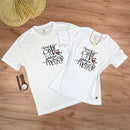 Kit Namorados Branca Teu Colo é o Meu Abrigo