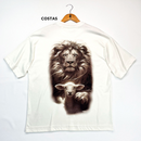 Oversized Off White Full Cordeiro E Leão