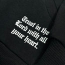 Moletom Canguru Com Capuz Preto Yeshua He Saves