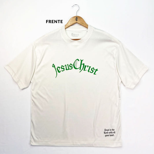 Oversized Off White Jesus Christ