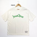 Oversized Off White Jesus Christ