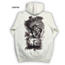 Moletom Canguru Com Capuz Off White A Hora Da Cruz