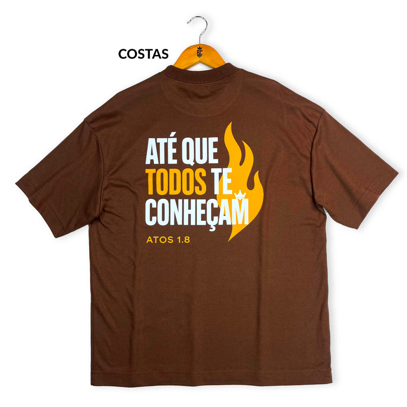 Oversized Marrom Full Até Que Todos Te Conheçam