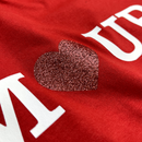 Camiseta Feminina Vermelha Amour