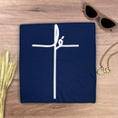 Camiseta Feminina Azul Fé