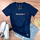 Camiseta Feminina Azul Abençoada