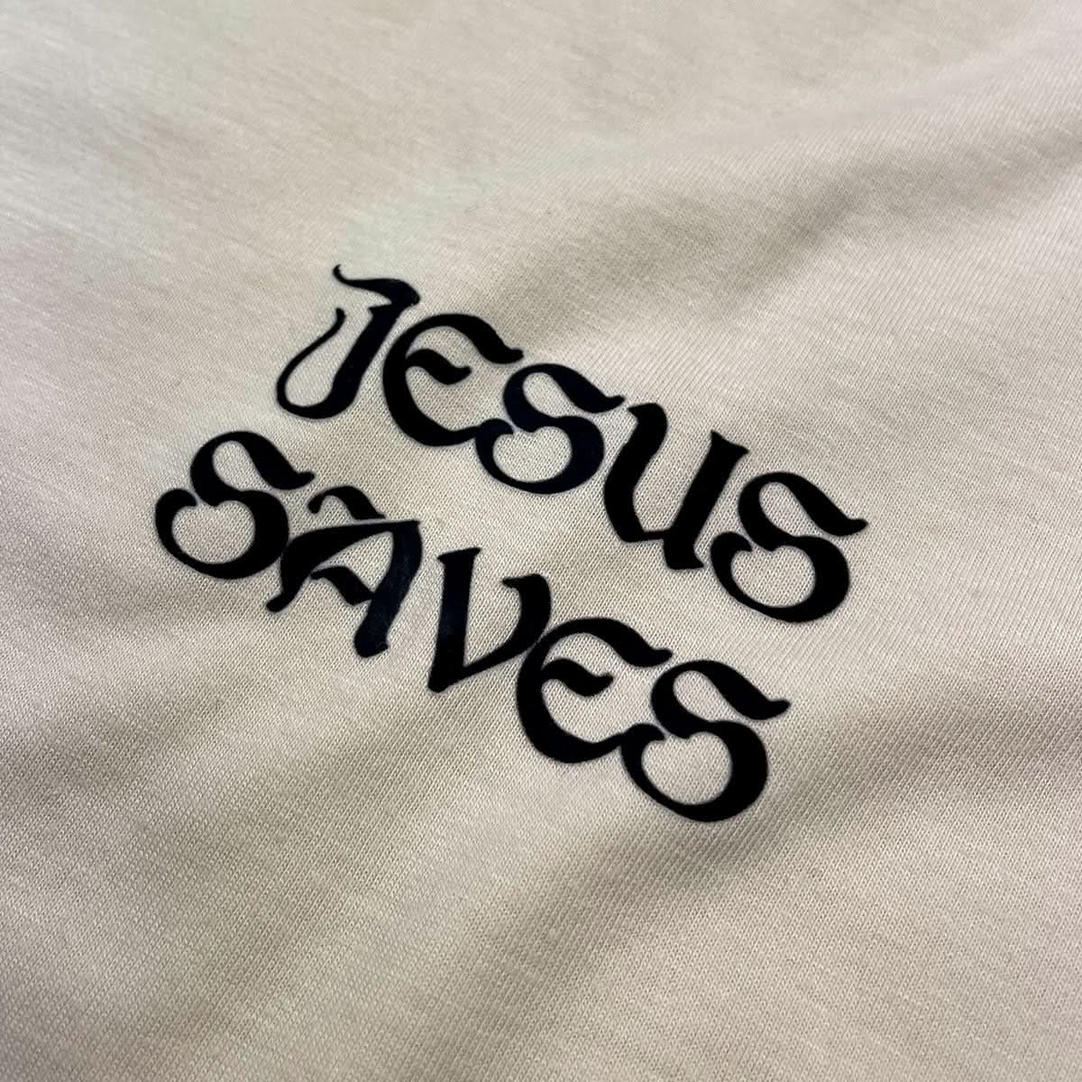 Camiseta Feminina Off White Jesus Saves