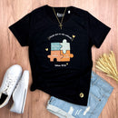 Camiseta Feminina Preta Quebra-Cabeça Ainda Que Eu Não Entenda