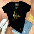 Camiseta Feminina Preta Mãe
