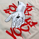 Camiseta Masculina Off White Foi Por Você Mão