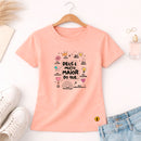 Camiseta Feminina  Salmão Deus é Muito Maior 