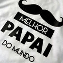 Kit Pai e Filho Branco Melhor Papai do Mundo