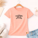 Camiseta Feminina Salmão Te Orienta Que tu é Crente