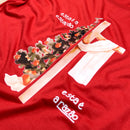 Camiseta Feminina Vermelha Esta é a Estação Esta é a Razão