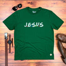 Camiseta Masculina Verde J.E.S.U.S