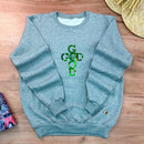 Moletom Cinza God is Good Cruz