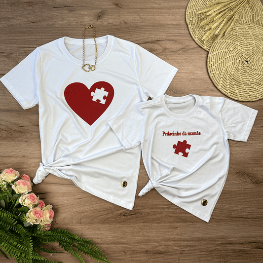 Kit Mãe e Filho Pedacinho da Mamãe