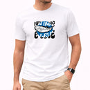 Camiseta Masculina Branca Meu Fardo é Leve