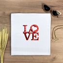 Camiseta Feminina Branca Love