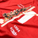 Camiseta Masculina Vermelha Esta é a Estação Esta é a Razão