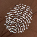 Camiseta Feminina Marrom Digital Filho De Deus