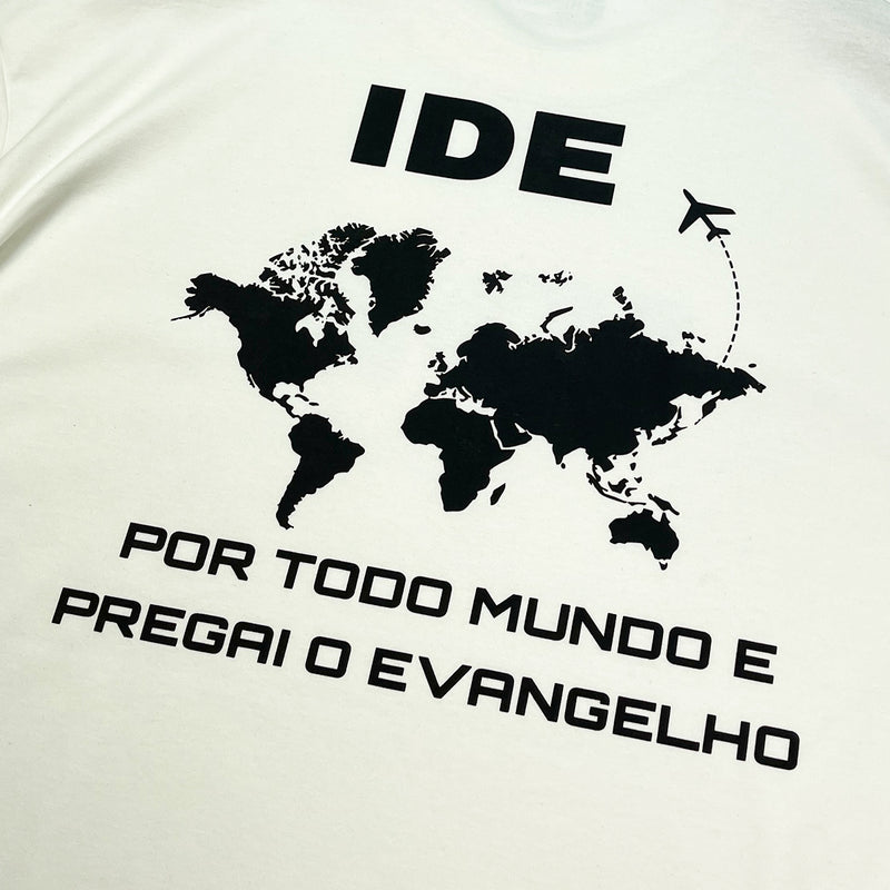 Oversized Off White Full IDE Por Todo Mundo E Pregai O Evangelho