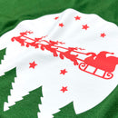 Camiseta Masculina Verde Papai Noel Trenó