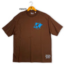 Oversized Marrom Full Coração Jesus Saves