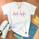 Camiseta Feminina Branca Mãe puro amor