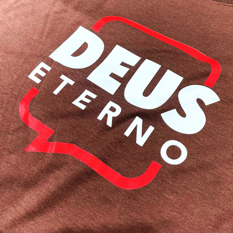 Camiseta Masculina Marrom Deus Eterno