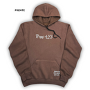 Moletom Canguru Com Capuz Marrom Guarda Teu Coração Prov 4:23