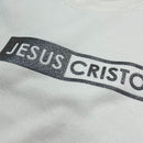 Moletom Off White Jesus Cristo Glitter