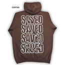 Moletom Canguru Com Capuz Marrom Saved