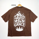 Oversized Marrom Full Saved By Grace
