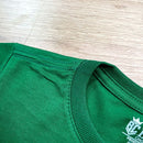 T-Shirt Infantil Verde Jesus Loves You