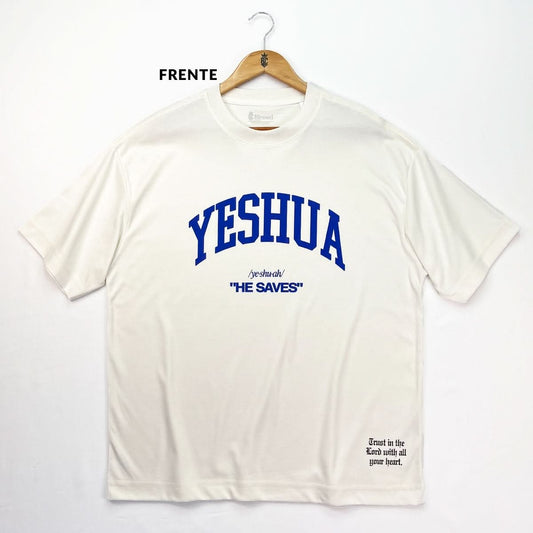 Oversized Off White Yeshua He Saves