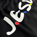 Camiseta Masculina Preta J.E.S.U.S