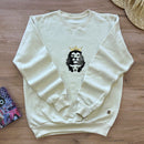 Moletom Off White Coroa Cordeiro e Leão