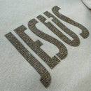 Moletom Off White Jesus Cruz Glitter