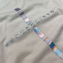 Camiseta Masculina Off White Cruz Prata Jesus Cristo